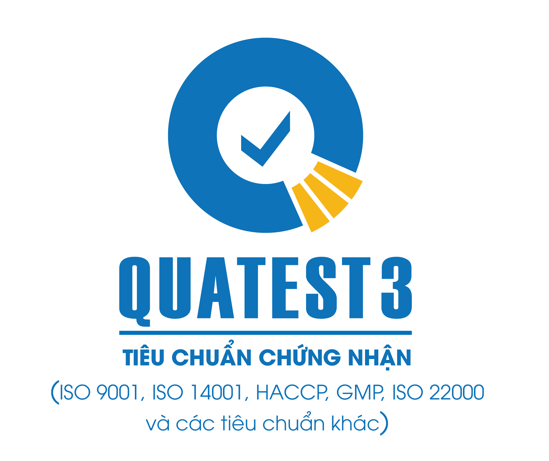 CHỨNG NHẬN CHẤT LƯỢNG QUATEST 3